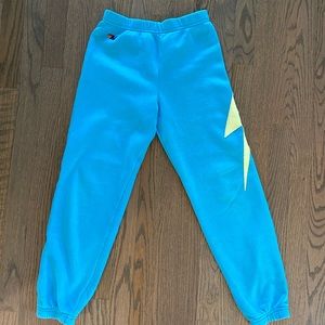 Kids size 14 Aviator Nation sweatpants.